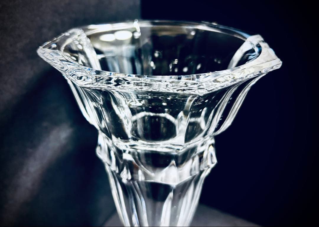 各務クリスタル　フラワーベース 花瓶