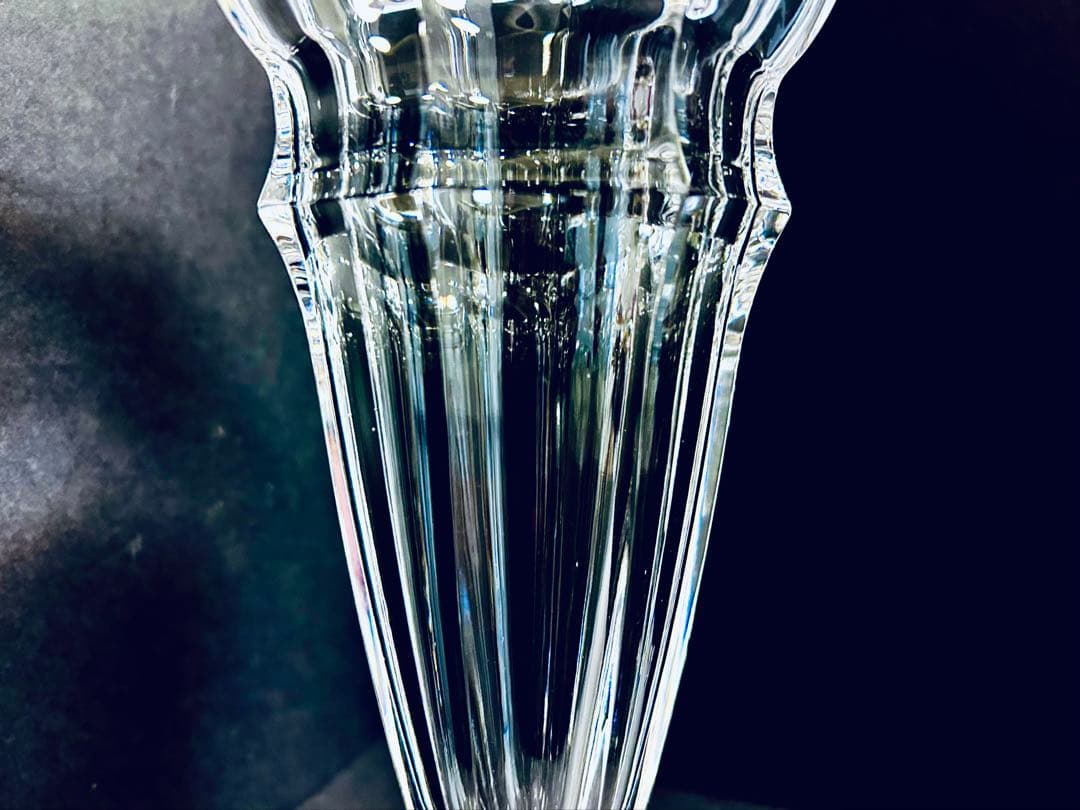 各務クリスタル　フラワーベース 花瓶