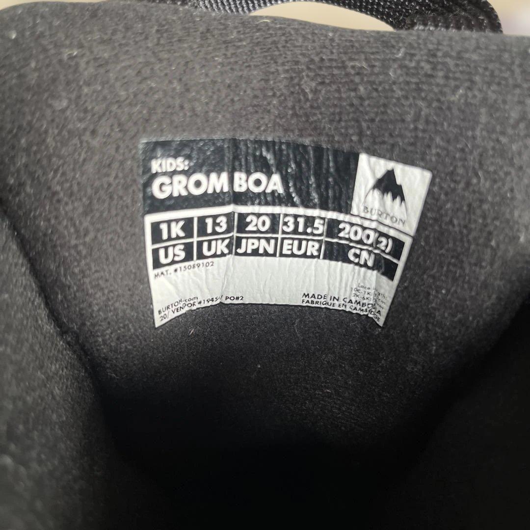 Burton 子ども用スノーボードブーツ ブラック