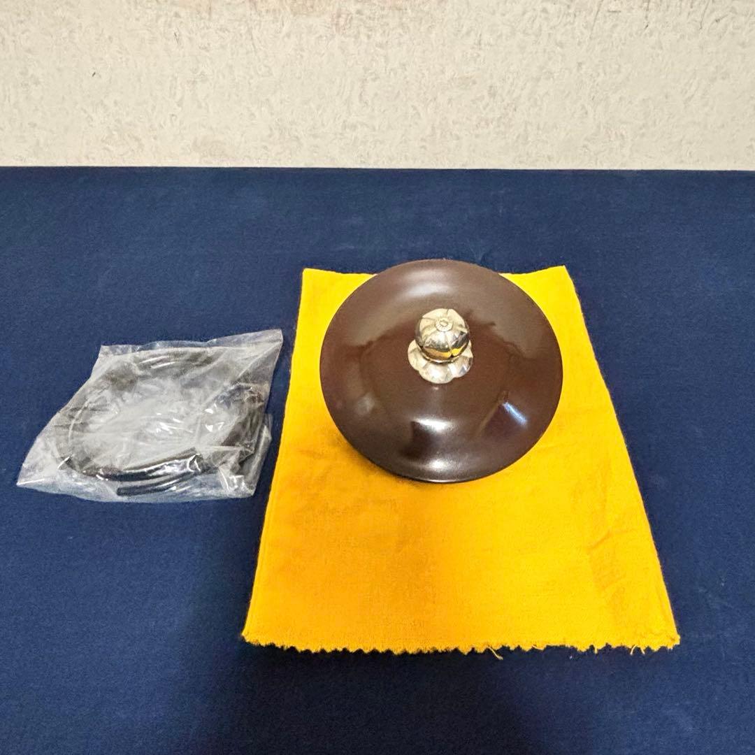 人間国宝敬典造 風炉 電熱器 唐銅鬼面風炉 南鐐撮 野々田製 敷板 底瓦 茶道具