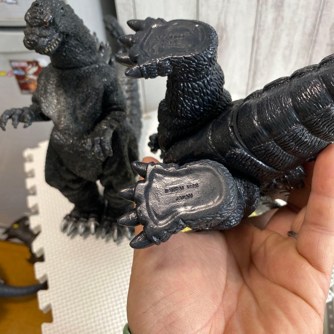 ゴジラフィギュア 2体セット ブラック