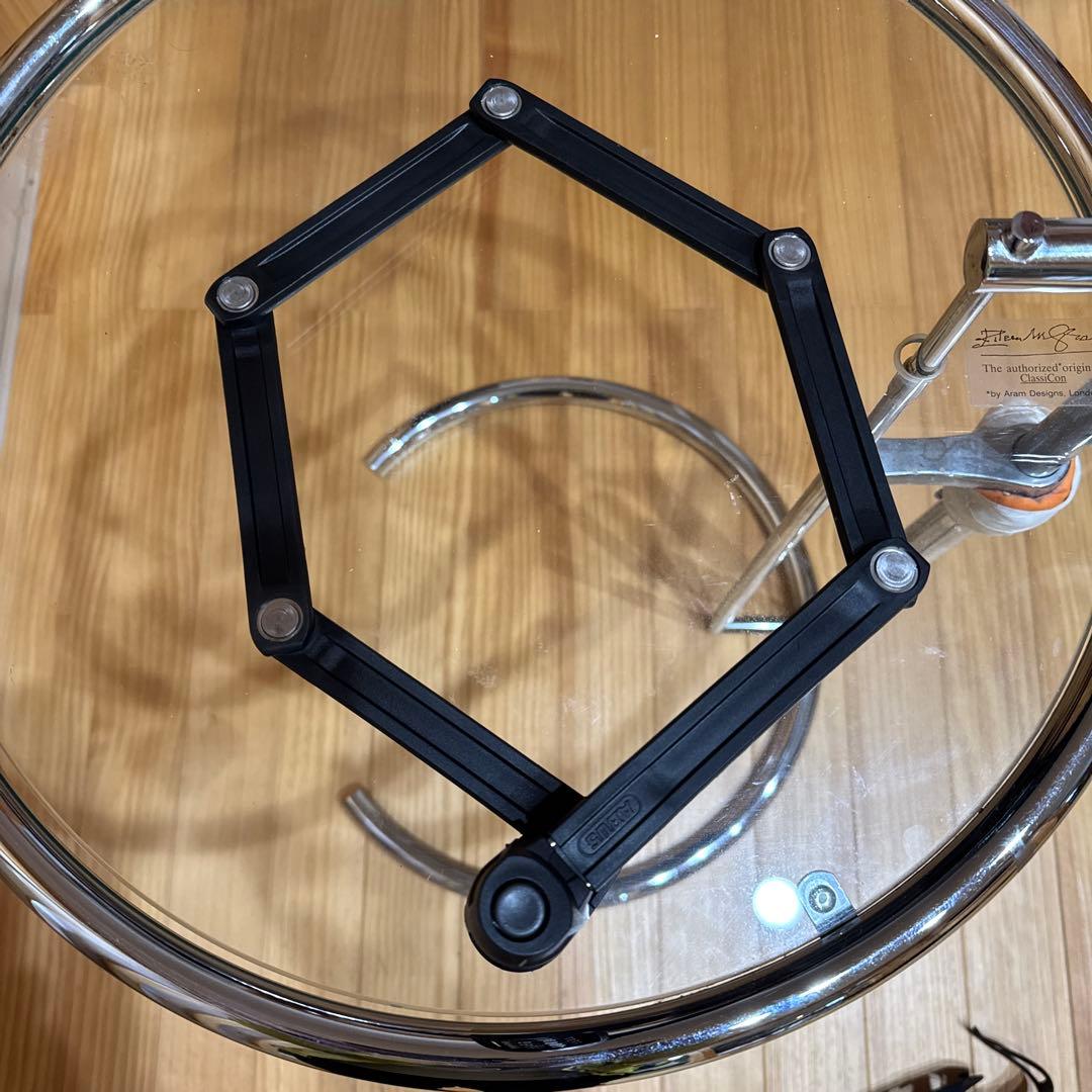 ABUS BORDO LITE 6050 アバス 自転車ロック 折りたたみ式　黒