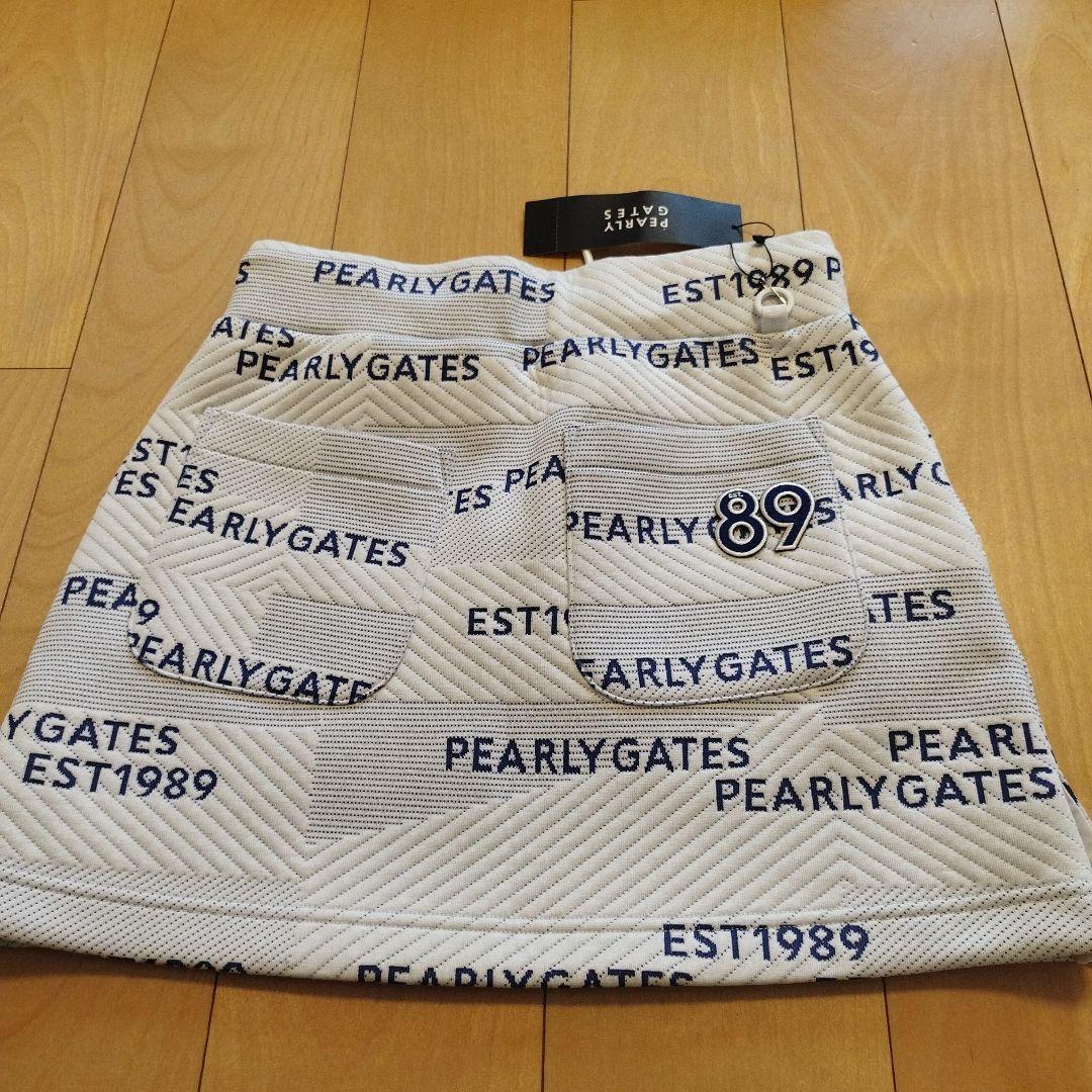 PEARLY GATES フード付きジャケットとミニスカートセット