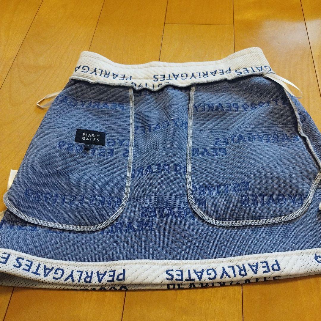 PEARLY GATES フード付きジャケットとミニスカートセット