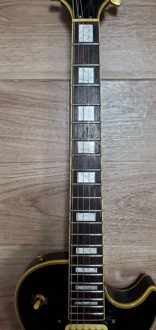 Maison　メイソン　レスポールカスタム　エレキギター　ストラップ付き