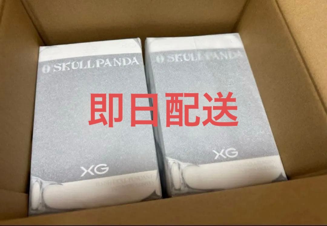 ポップマート スカルパンダ × XG ぬいぐるみペンダント（日本限定） 2個セッ