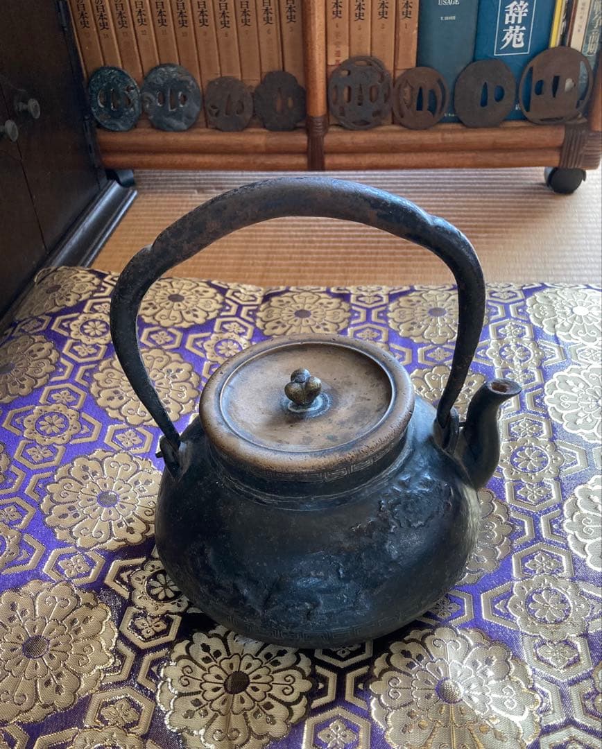 鉄瓶 龍文堂 骨董品