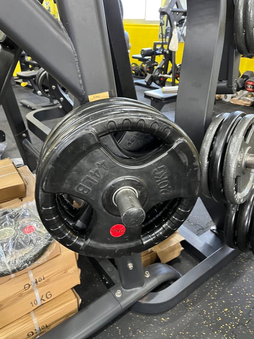 50mmラバープレート　10kg 2枚