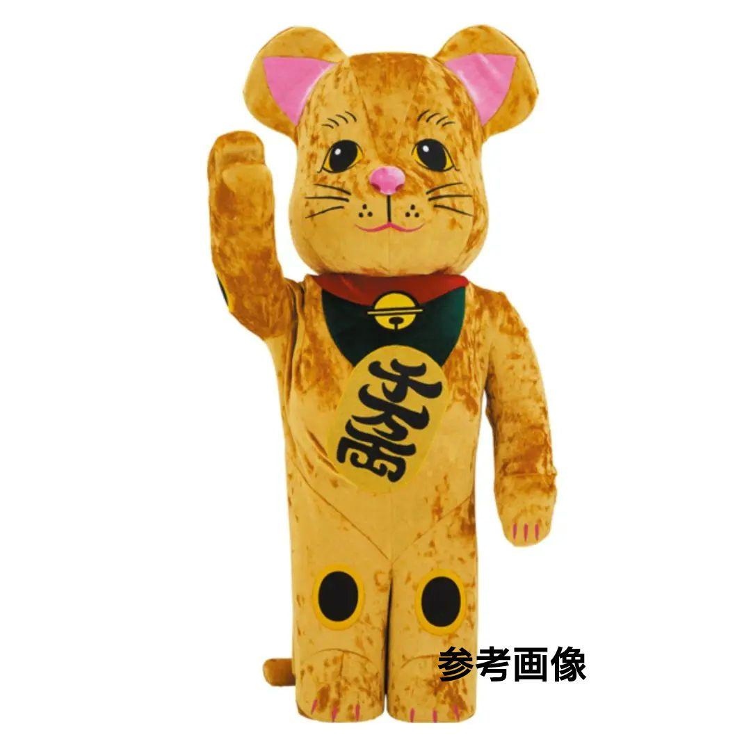 新品 1000% BE@RBRICK 金招き猫 着ぐるみ版 ソラマチ店限定