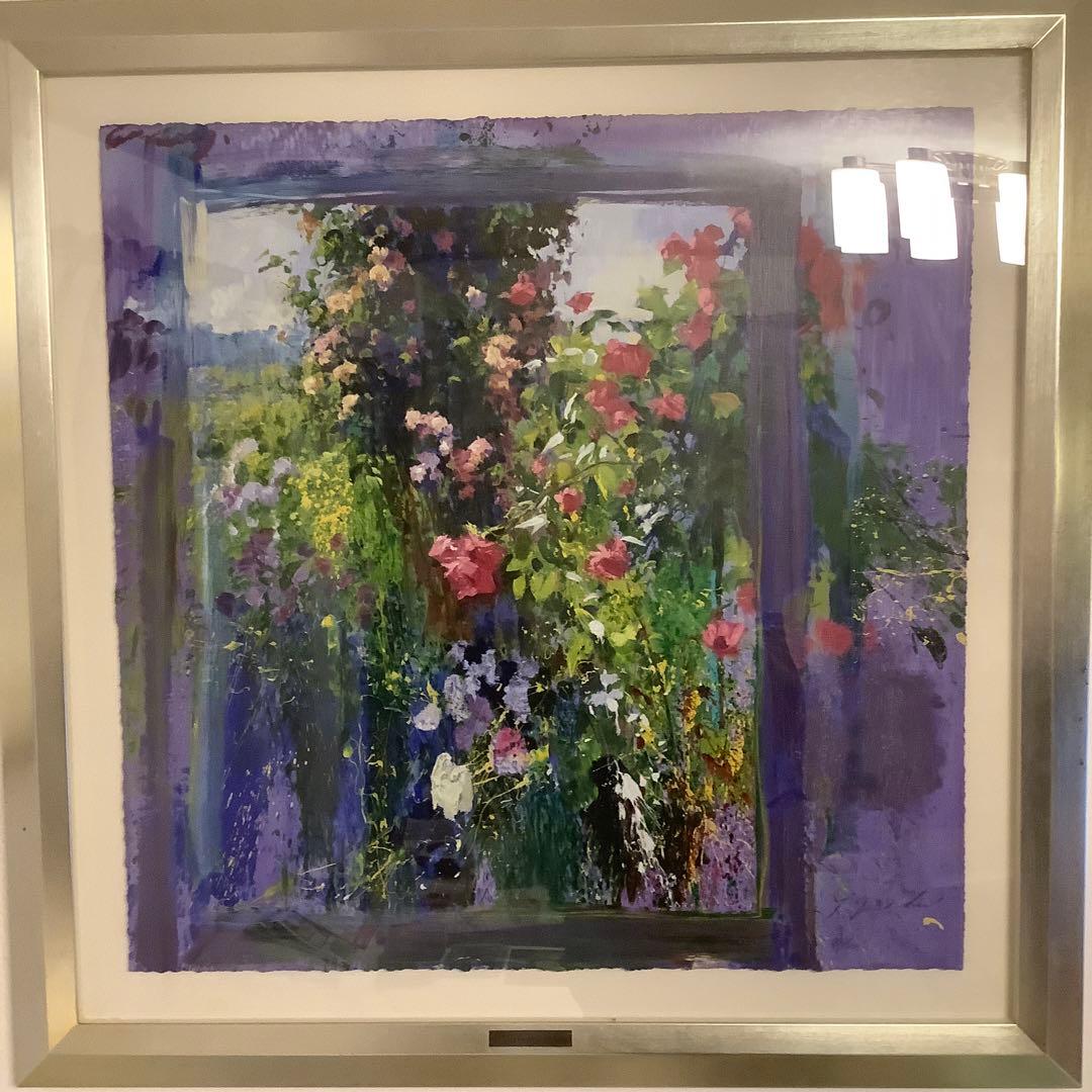 Ｊトレンツ・リャド【代表作ージベルニーのバラ】(初版)自筆サイン入り