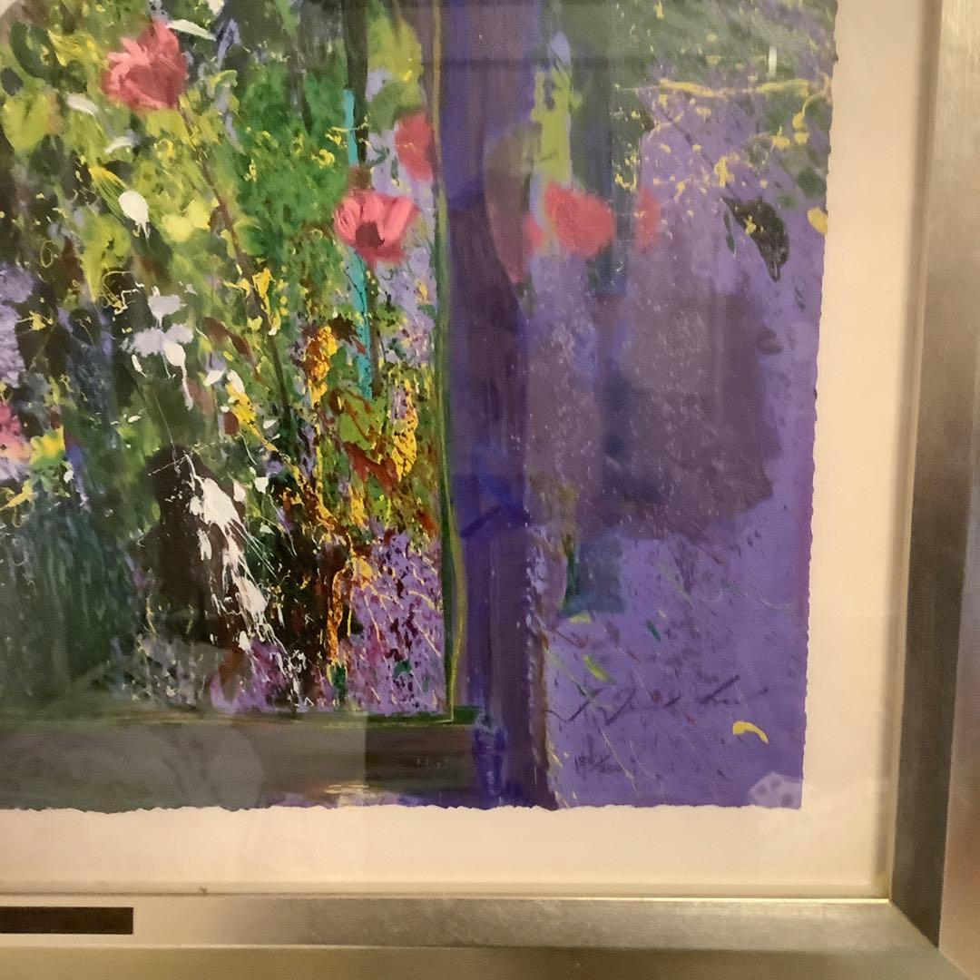 Ｊトレンツ・リャド【代表作ージベルニーのバラ】(初版)自筆サイン入り