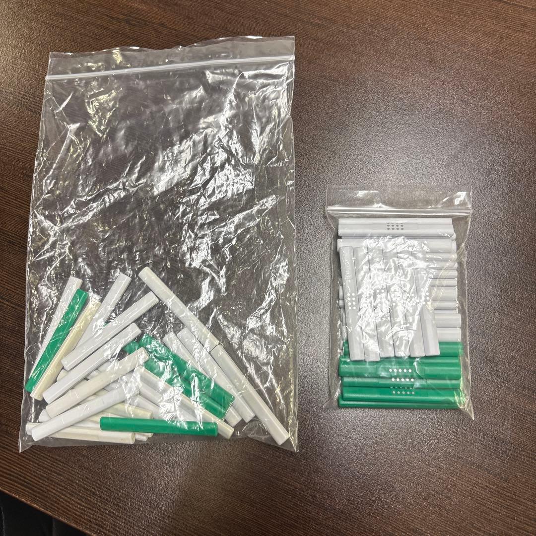 業務用アモスの点棒、100点棒と500点棒