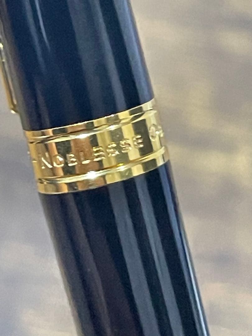 新品未使用　シール付 字幅F モンブラン　ノブレス　オブリージュ　万年筆　備品付