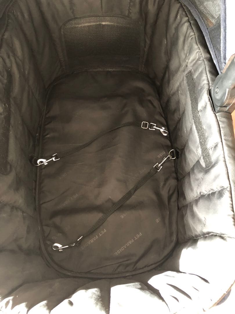 美品⭐︎ペットパラダイス プレミアムカート レインカバー付き！