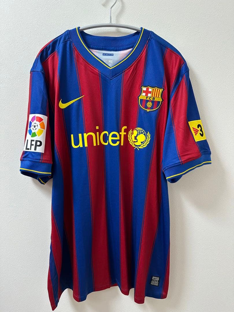 イブラヒモビッチ　ユニフォーム　バルセロナ　支給品　ラリーガ　09/10（H）