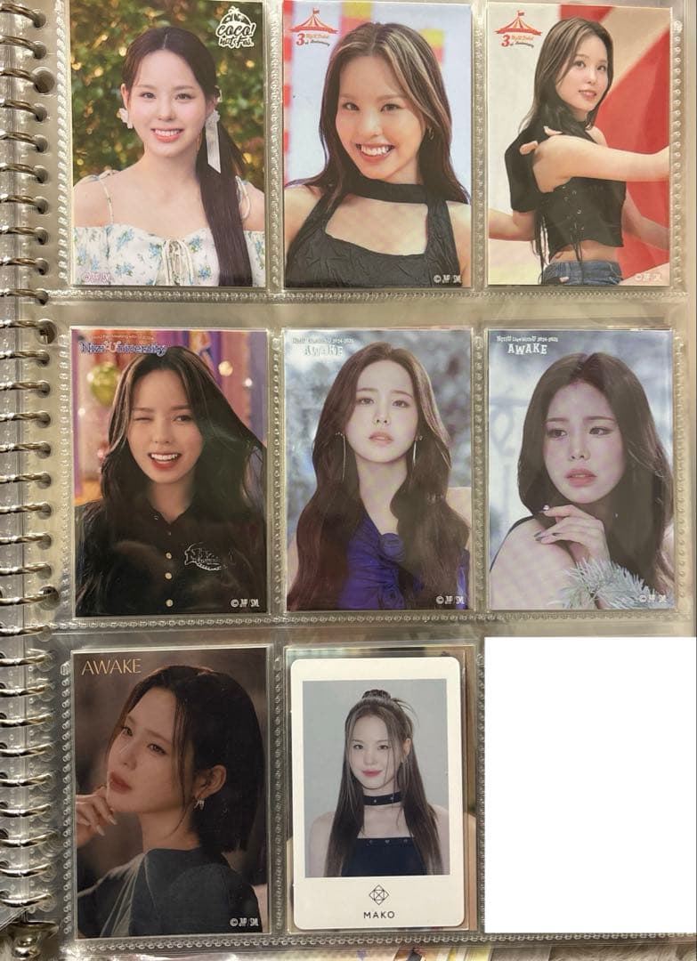 NiziU マコ トレカ