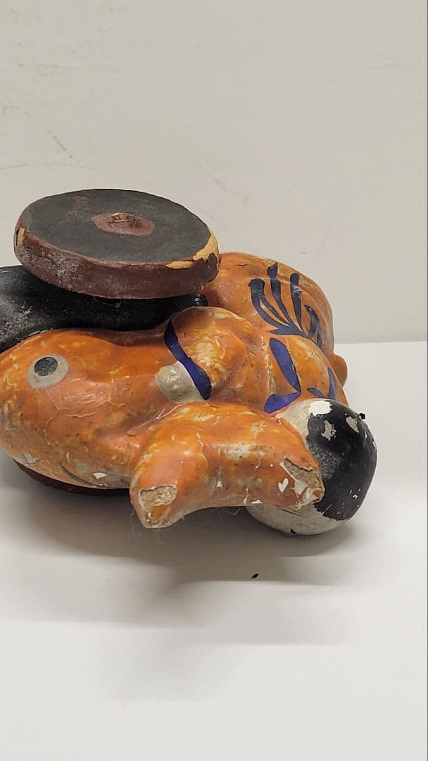 おめでたい 江戸時代 鯛車 郷土玩具 郷土人形 土人形 練物人形