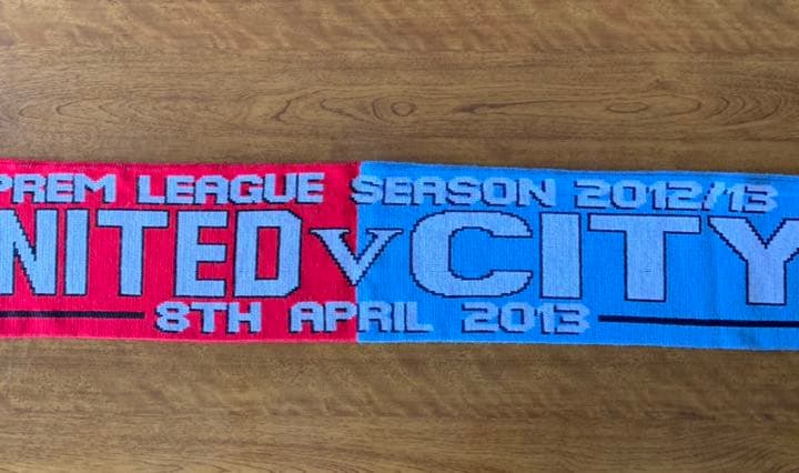 ファーガソン監督最終ダービー vsManC 超希少品 試合当日限定販売