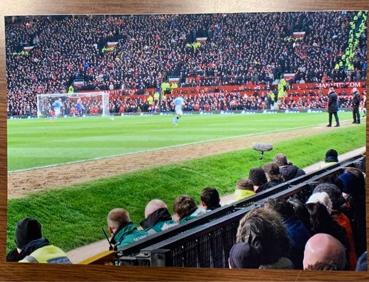 ファーガソン監督最終ダービー vsManC 超希少品 試合当日限定販売