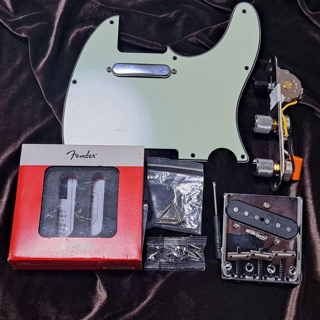 工房製作個性テレキャスター　高級仕様　Fenderピックアップ純粋