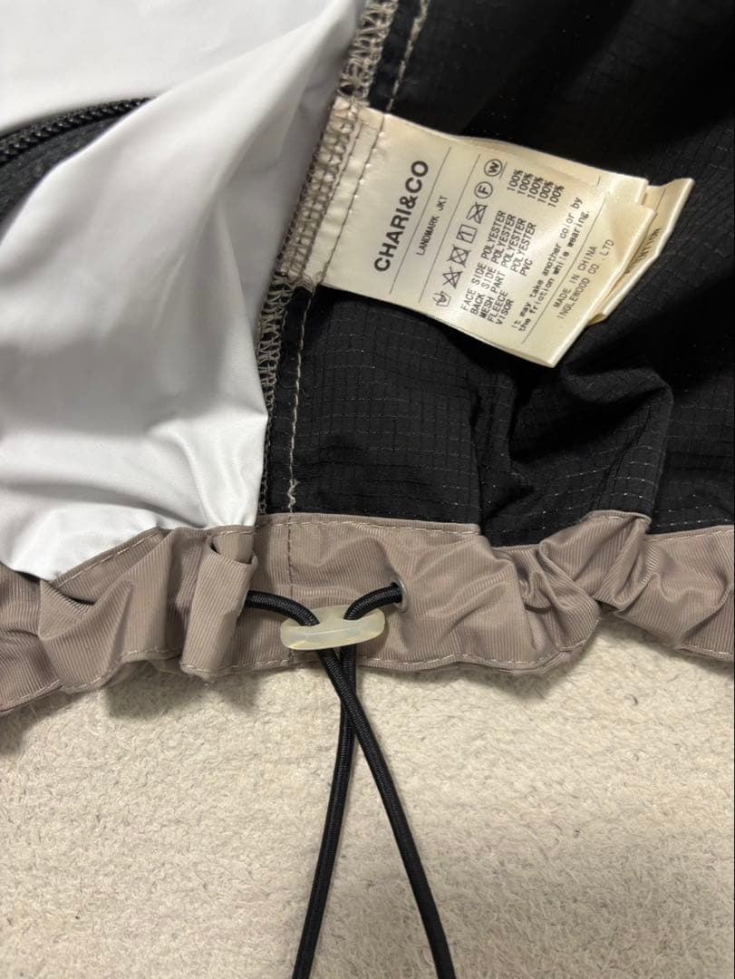 CHARI&CO LANDMARK JKT ジャケット フード・ネックウォーマー