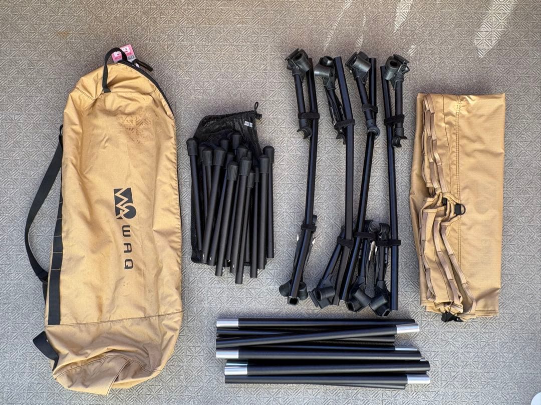 オ*ー様 WAQ ワイド2ウエイ　コット（カラー：タン）