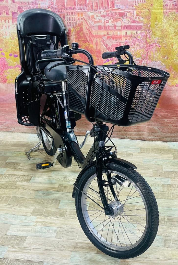 ZK3314 [大容量13.2Ah]電動自転車パナソニック 子供乗せ 20インチ