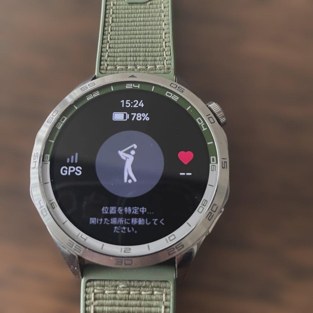 HUAWEI WATCH GT 4 46mm GR ゴルフ機能　健康管理