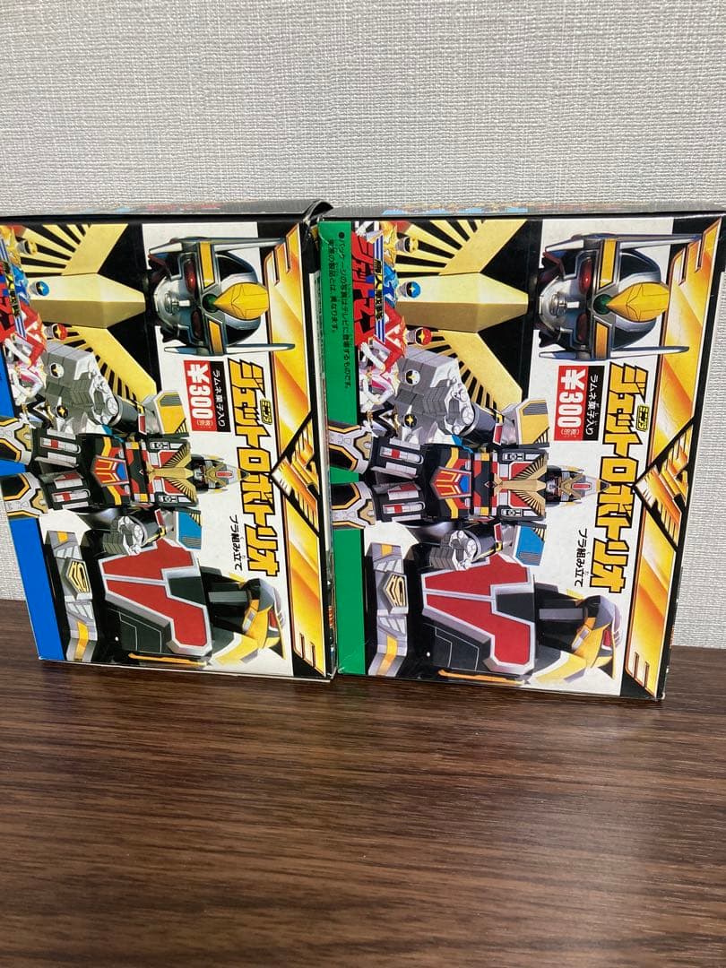 当時品　鳥人戦隊ジェットマン　ジェットイカロス、ジェットガルーダ　ミニプラ