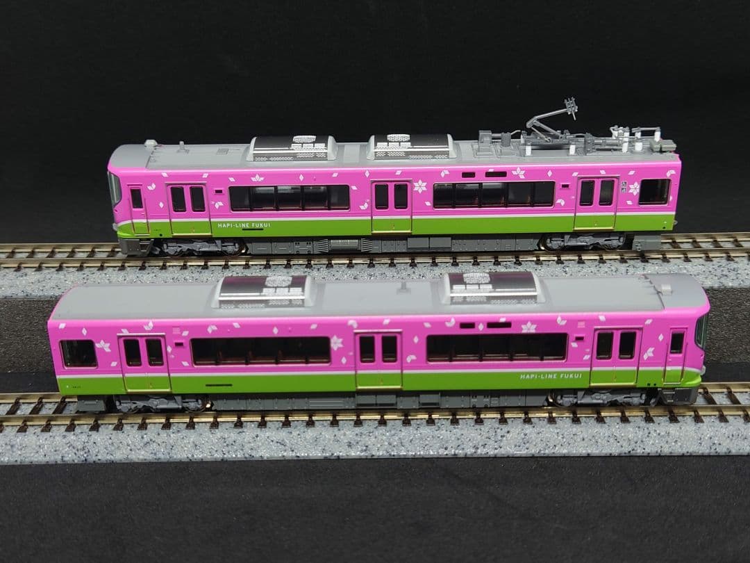 KATO ハピラインふくい 521系 フルラッピング編成 2両セット
