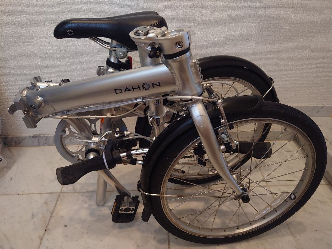 DAHON route 折りたたみ自転車 シルバー