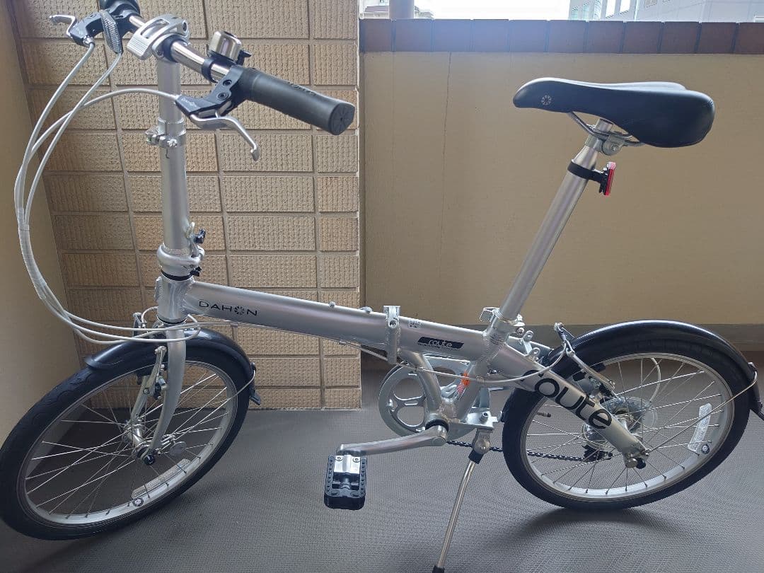 DAHON route 折りたたみ自転車 シルバー