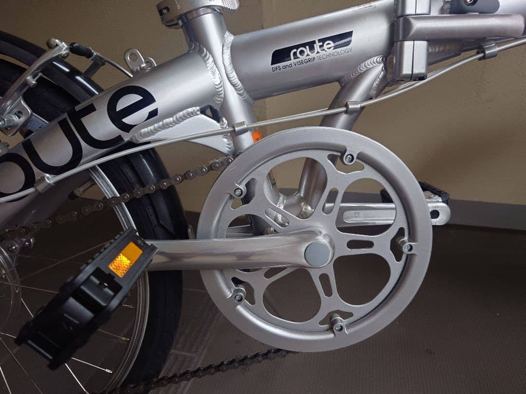 DAHON route 折りたたみ自転車 シルバー