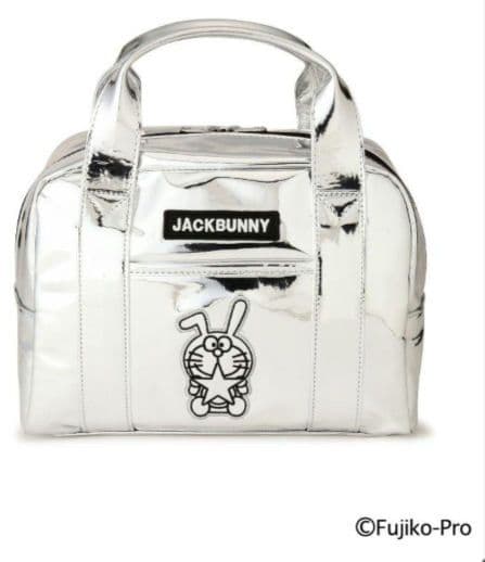 ジャックバニー メタリックシルバー バッグ ドラえもん　ジャックバニー