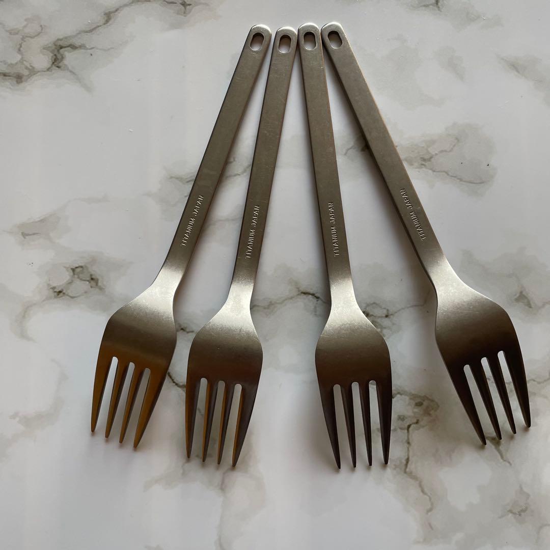 スノーピーク【 peak】ワッパー武器 2本セット✖️4本　チタン製