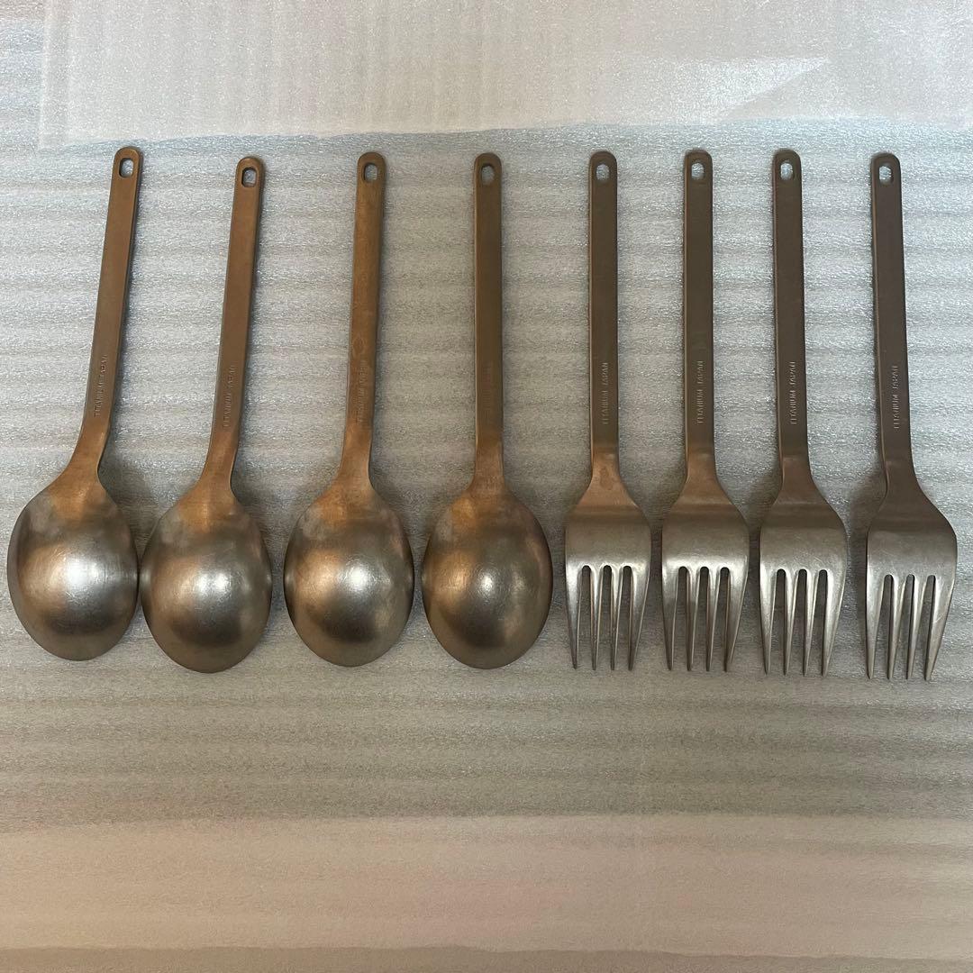 スノーピーク【 peak】ワッパー武器 2本セット✖️4本　チタン製