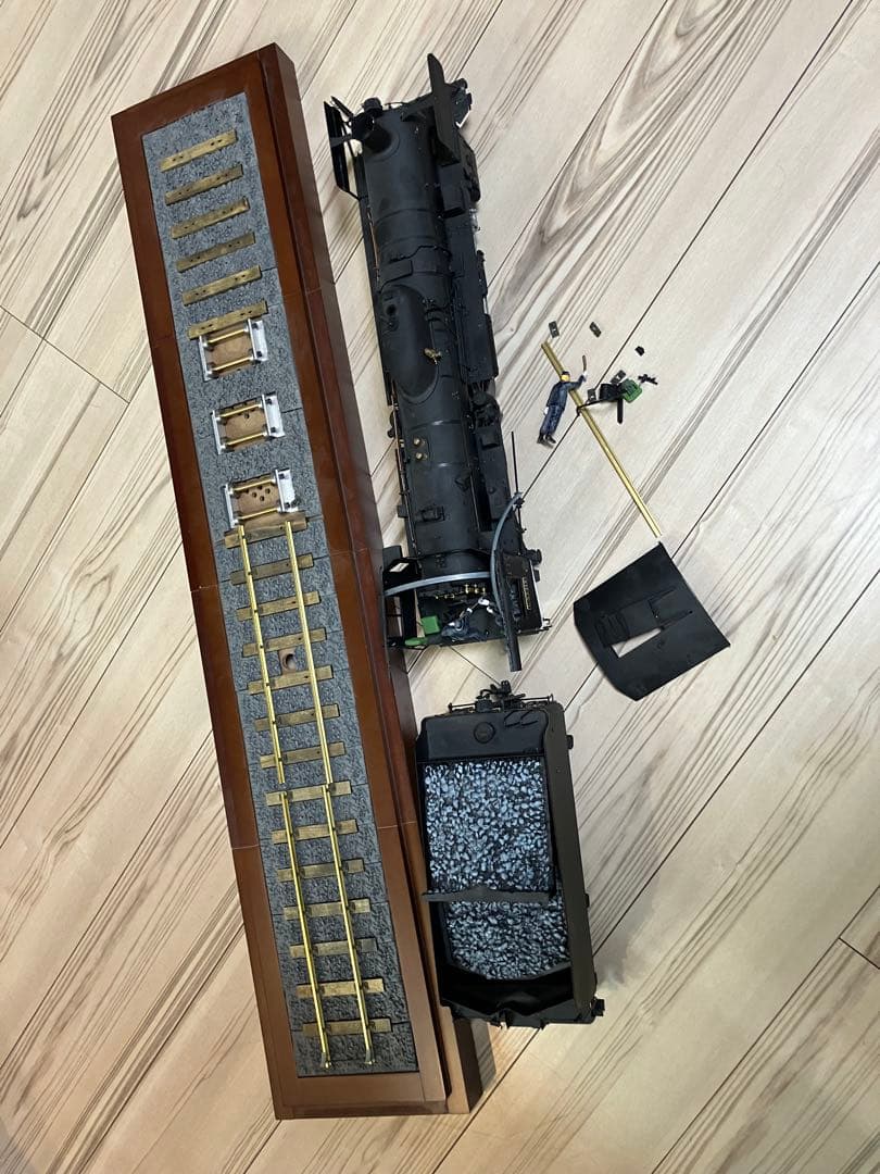 蒸気機関車C57を作る　デアゴスティーニ　鉄道模型　ジャンク品