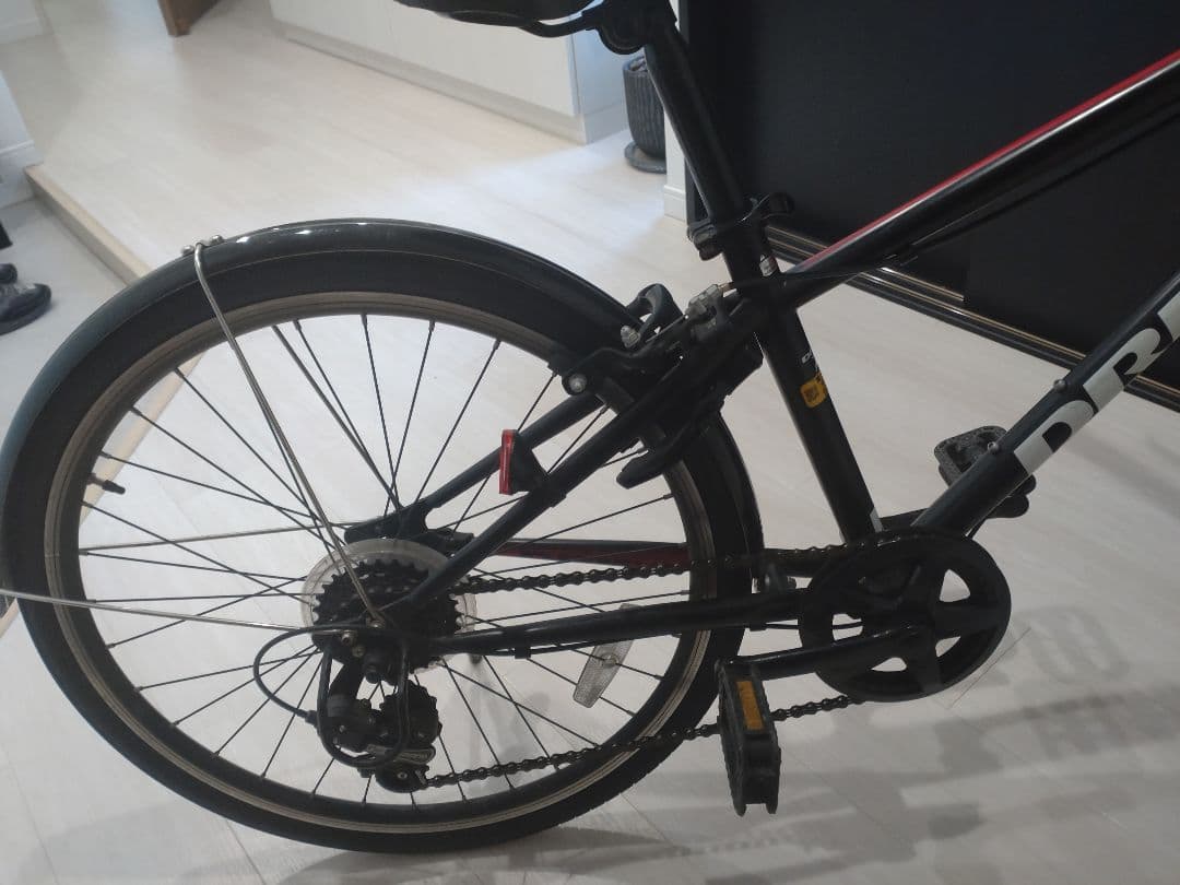 引取歓迎used あさひドライドR246-Jブラック24インチ仏式バルブ空気入付