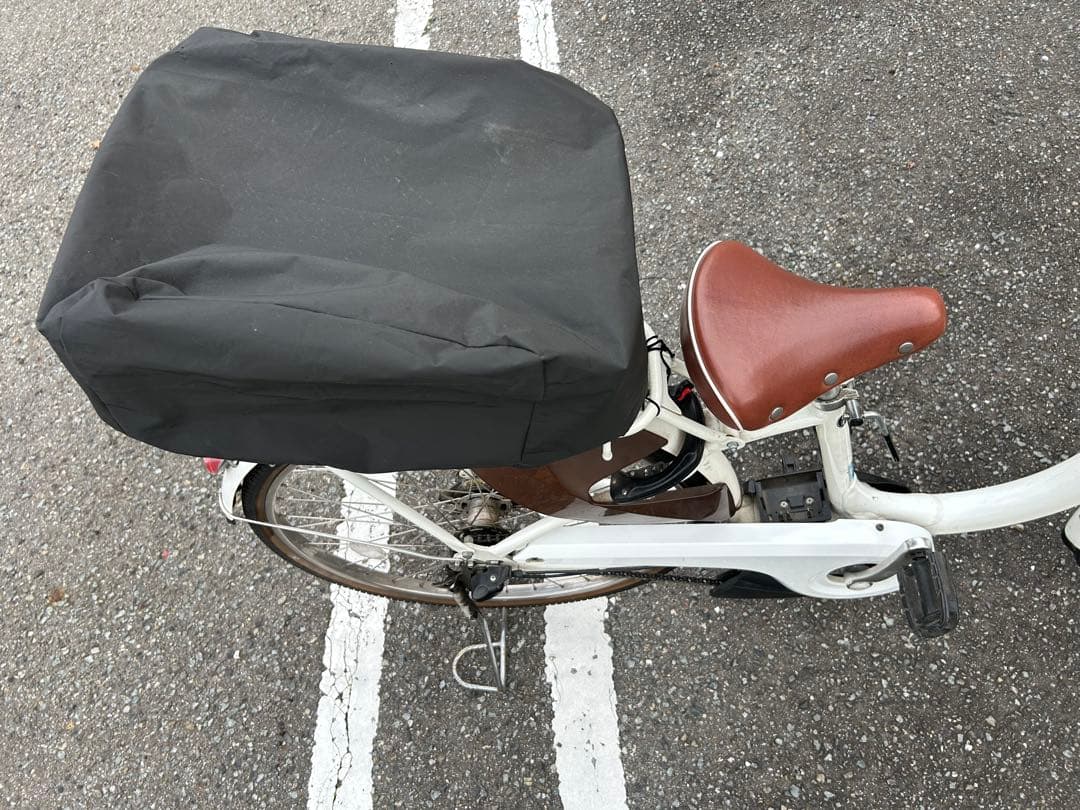 メ*ル様 電動アシスト自転車 シティタイプ バスケット付き