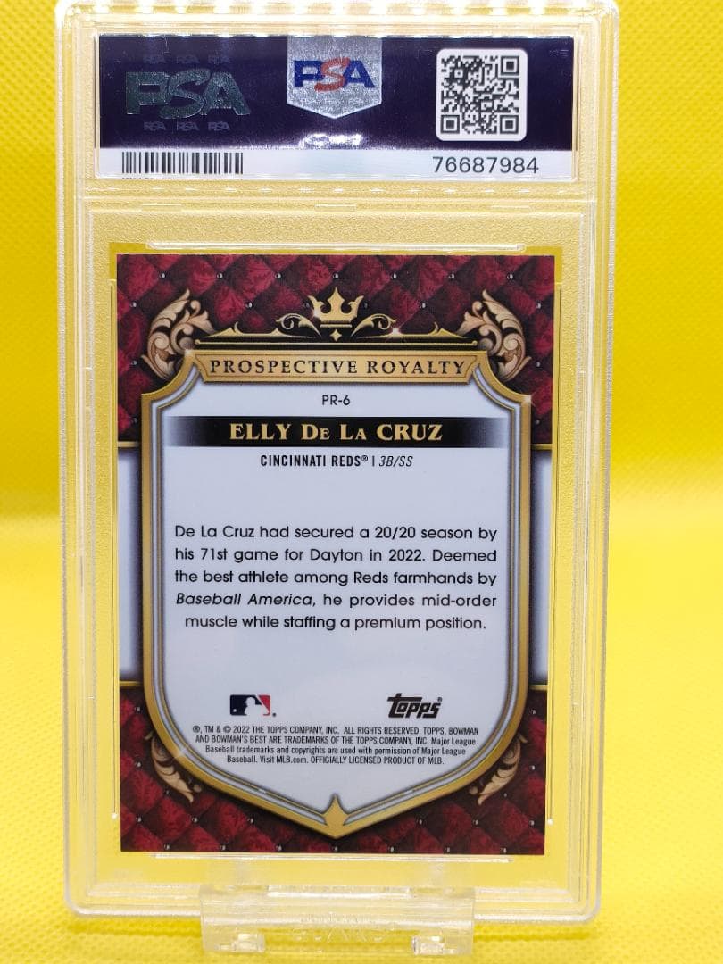 スポーツ選手 ELLY DE LA CRUZ_2022 Bowman's Best