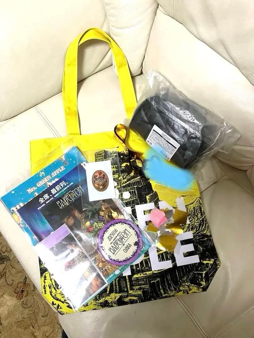 ミセスバベル大阪　ポーチ＆RingoJamシート特典　金テープ　紙吹雪　新品