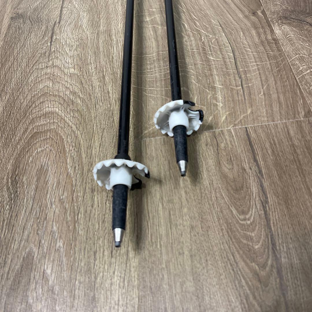 LEKI スキーストック 115cmカーボン製&トリガーストラップ