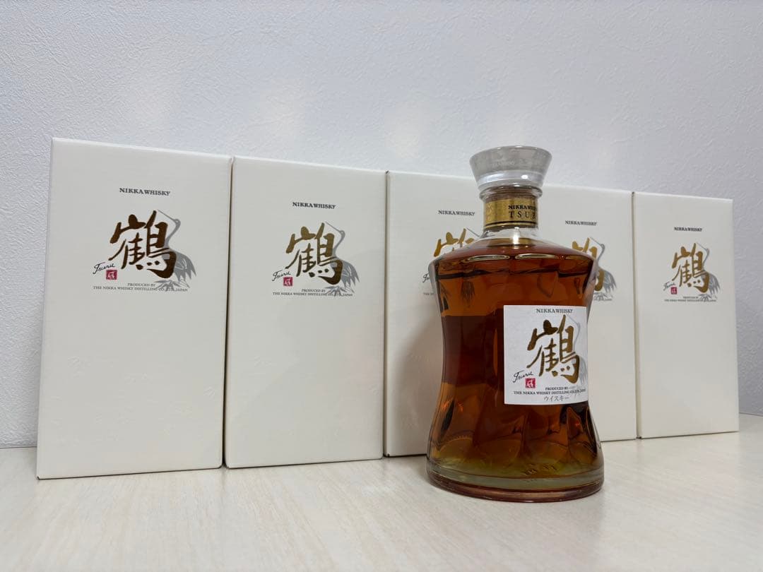 ニッカウィスキー 鶴　700ml 5本セット❗️