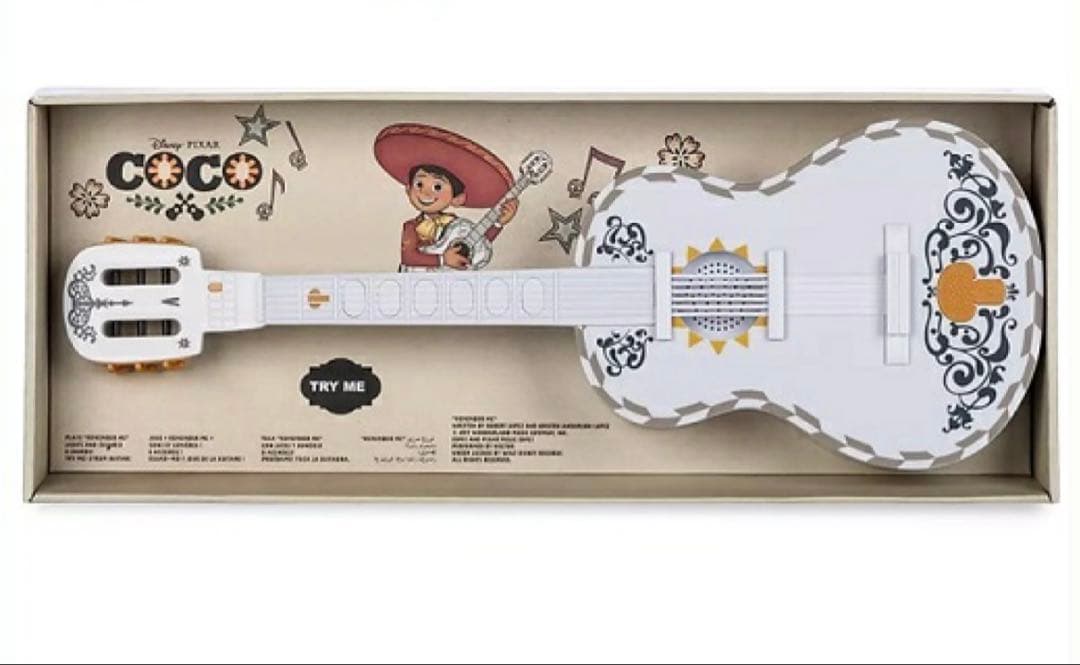 USディズニーストア公式 リメンバーミー ココ ライト＆サウンド ミゲルのギター