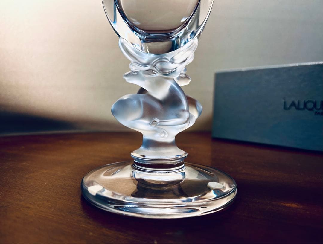 ラリックのCerf(セルフ)アールデコ　花瓶