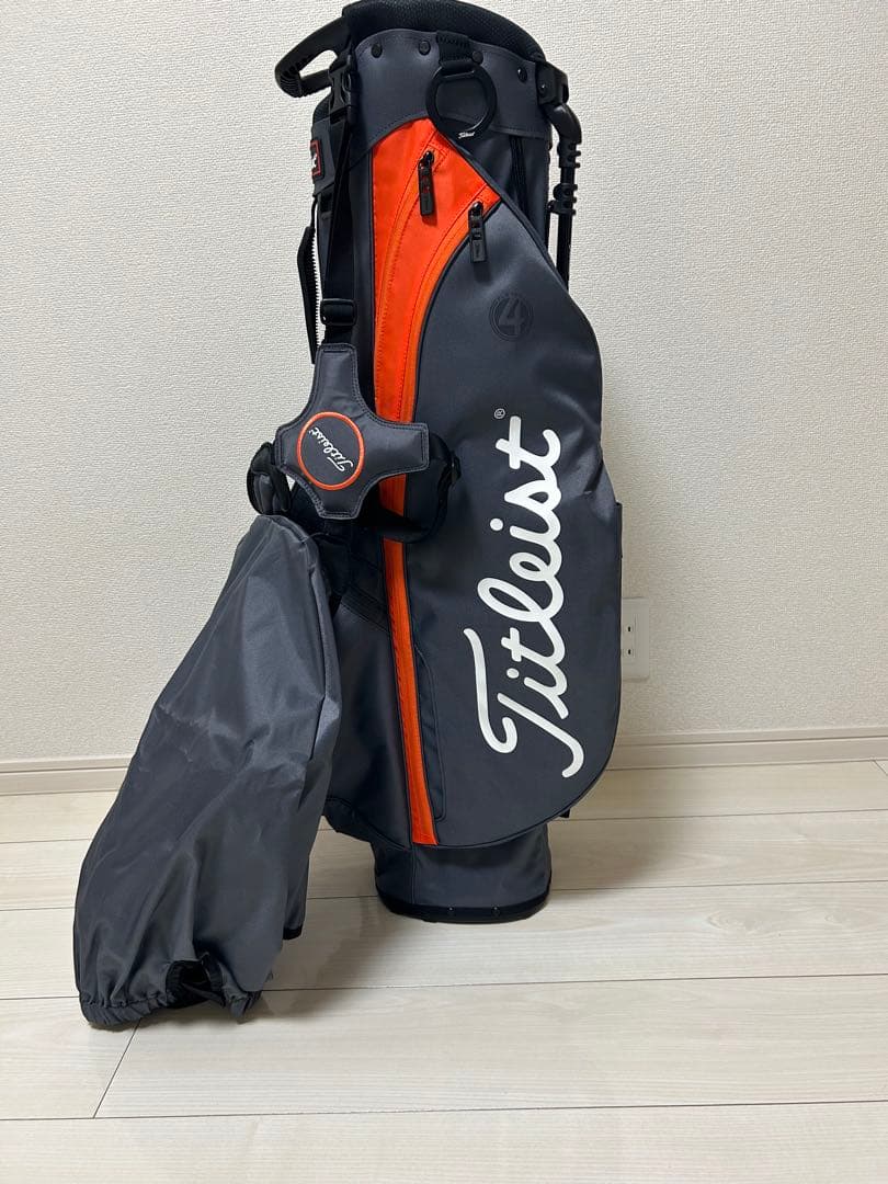 タイトリスト キャディバッグ スタンド プラス4