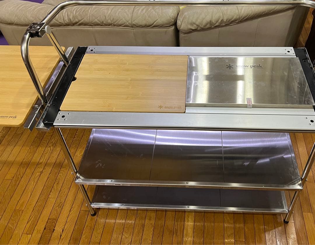 【バラ売り要相談】スノーピーク ステンレスキッチンテーブルセット 中古品