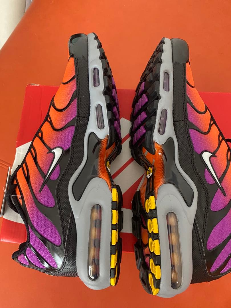 Nike Air Max Plus オレンジ/ブラック/パープル