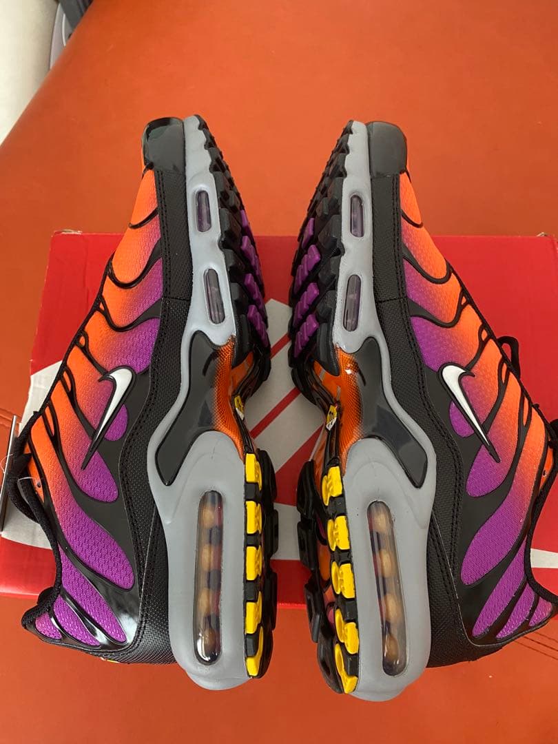 Nike Air Max Plus オレンジ/ブラック/パープル
