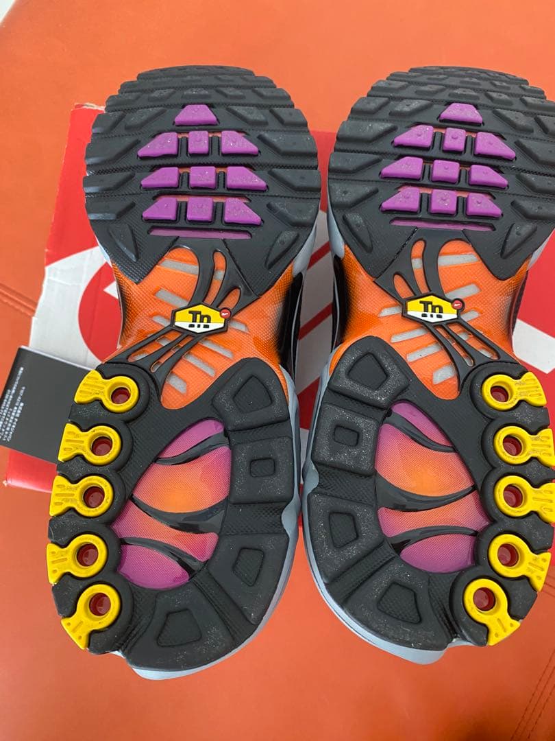Nike Air Max Plus オレンジ/ブラック/パープル